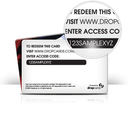Image of access code under magnifying glass