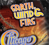 Chicago & Earth, Wind & Fire custom landing page & card artwork