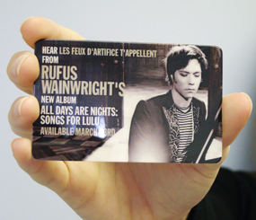 Rufus Wainwright download card