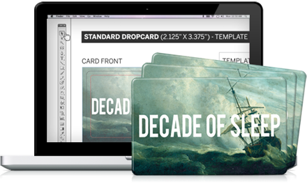 Image of many Dropcards